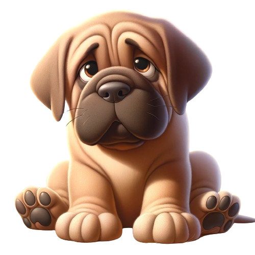 DALL_E_2023-12-18_14.01.23_-_Create_an_illustration_of_a_Mastiff_puppy_in_Pixar_animation_style._The_puppy_is_large_for_its_age__with_a_wrinkled_face__droopy_eyes__and_a_short_bei-removebg-preview